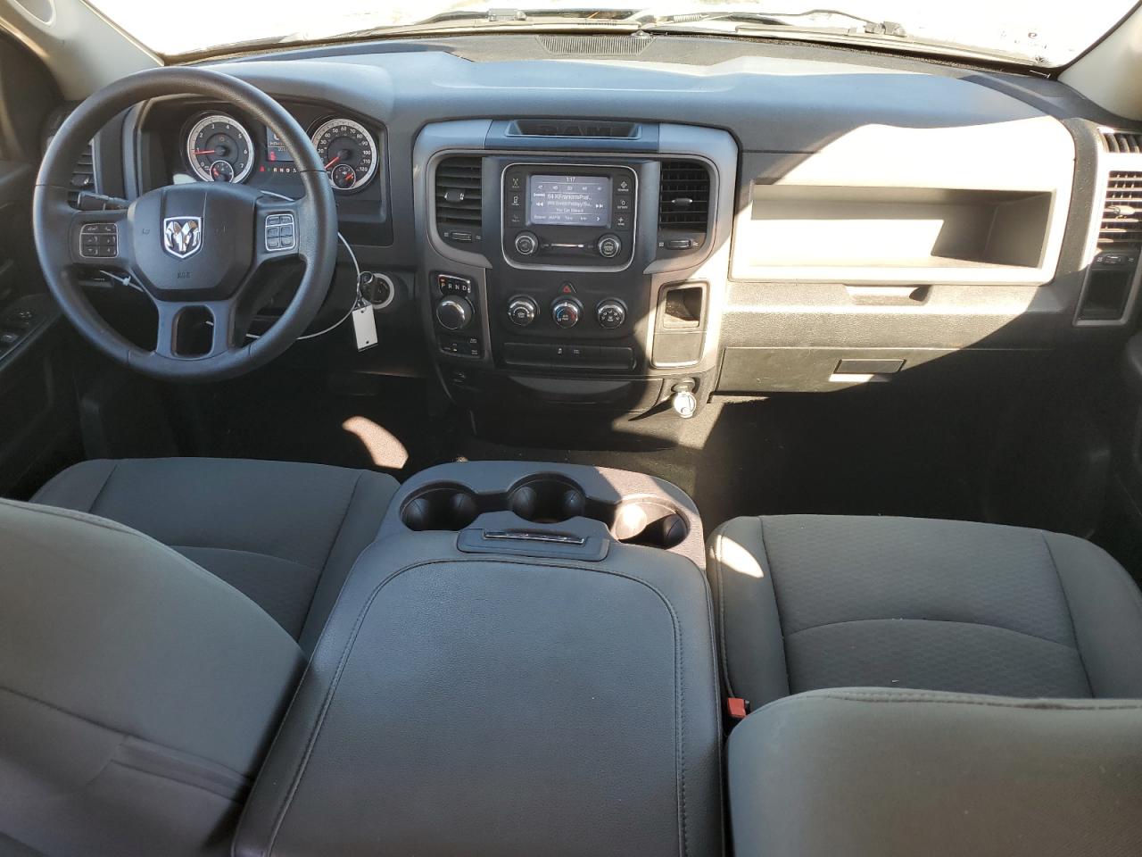 2015 RAM 1500 VIN 1C6RR7FT6FS656893 Copart auction photo, side damage thumbnail 8