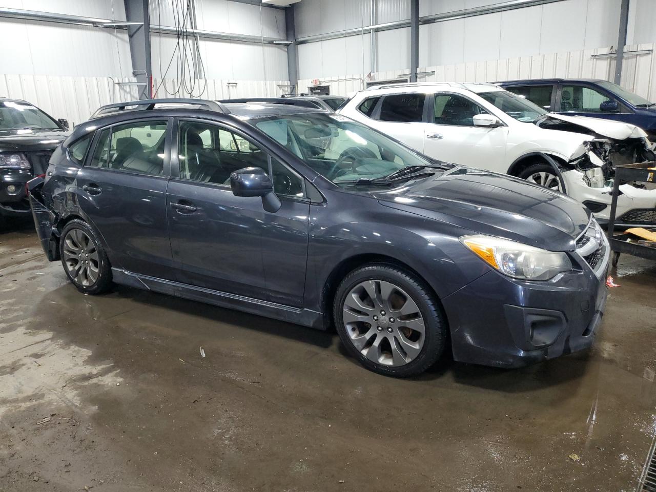 2012 Subaru Impreza VIN JF1GPAL65CH233481 Copart auction photo, rear end / front end damage thumbnail 4