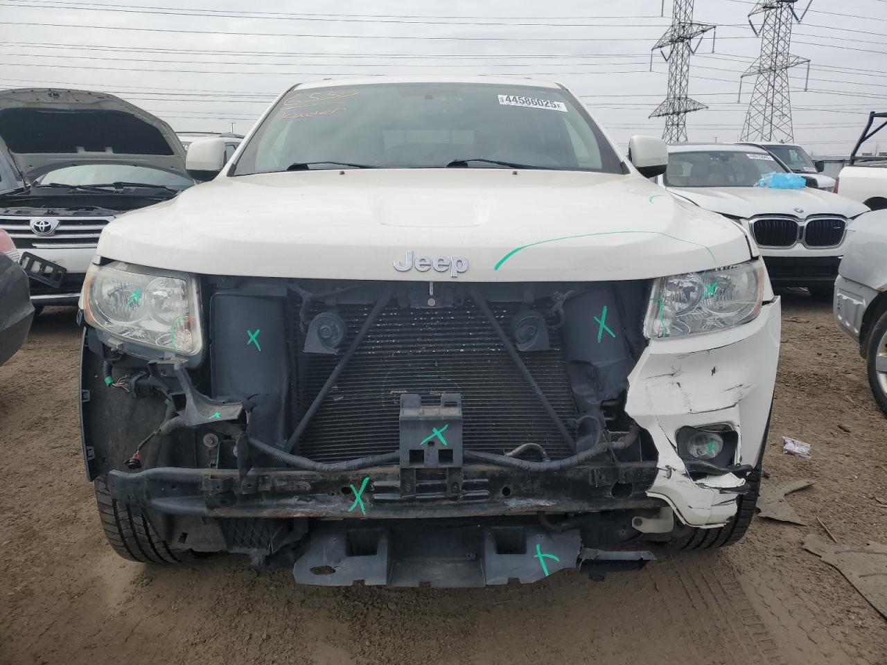 2011 Jeep Grand Cherokee VIN 1J4RR4GGXBC718822 Copart auction photo, front end / minor dent/scratches damage thumbnail 5