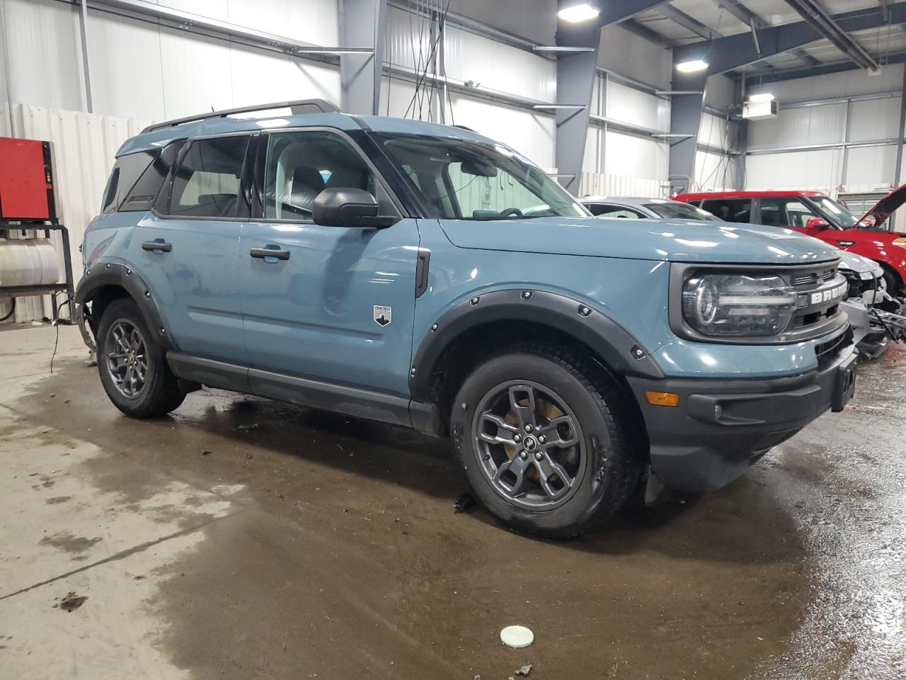 2021 Ford Bronco VIN 3FMCR9B6XMRA81714 Copart auction photo, rear end damage thumbnail 4