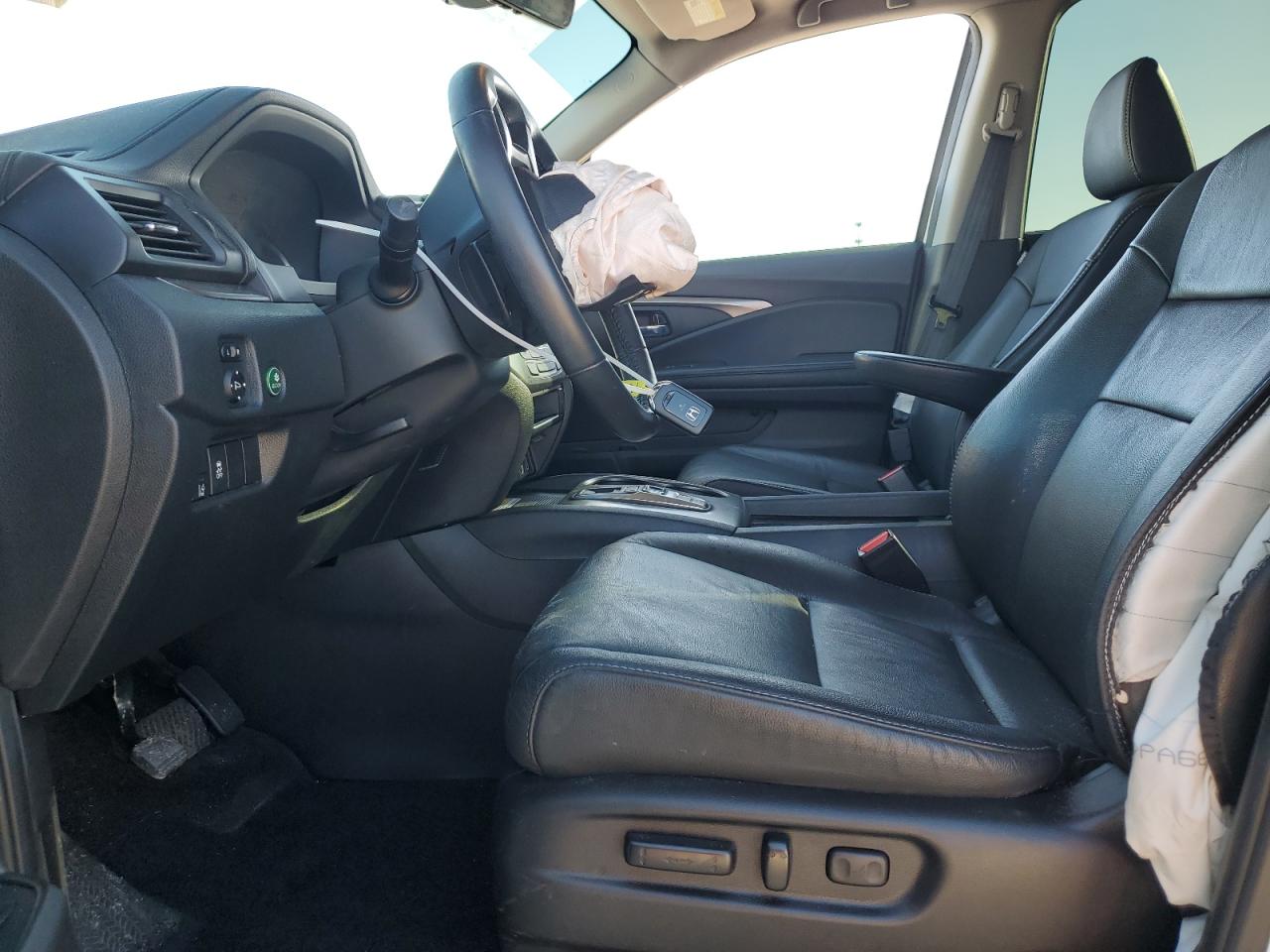 2022 Honda Pilot VIN 5FNYF5H24NB033516 Copart auction photo, front end damage thumbnail 7