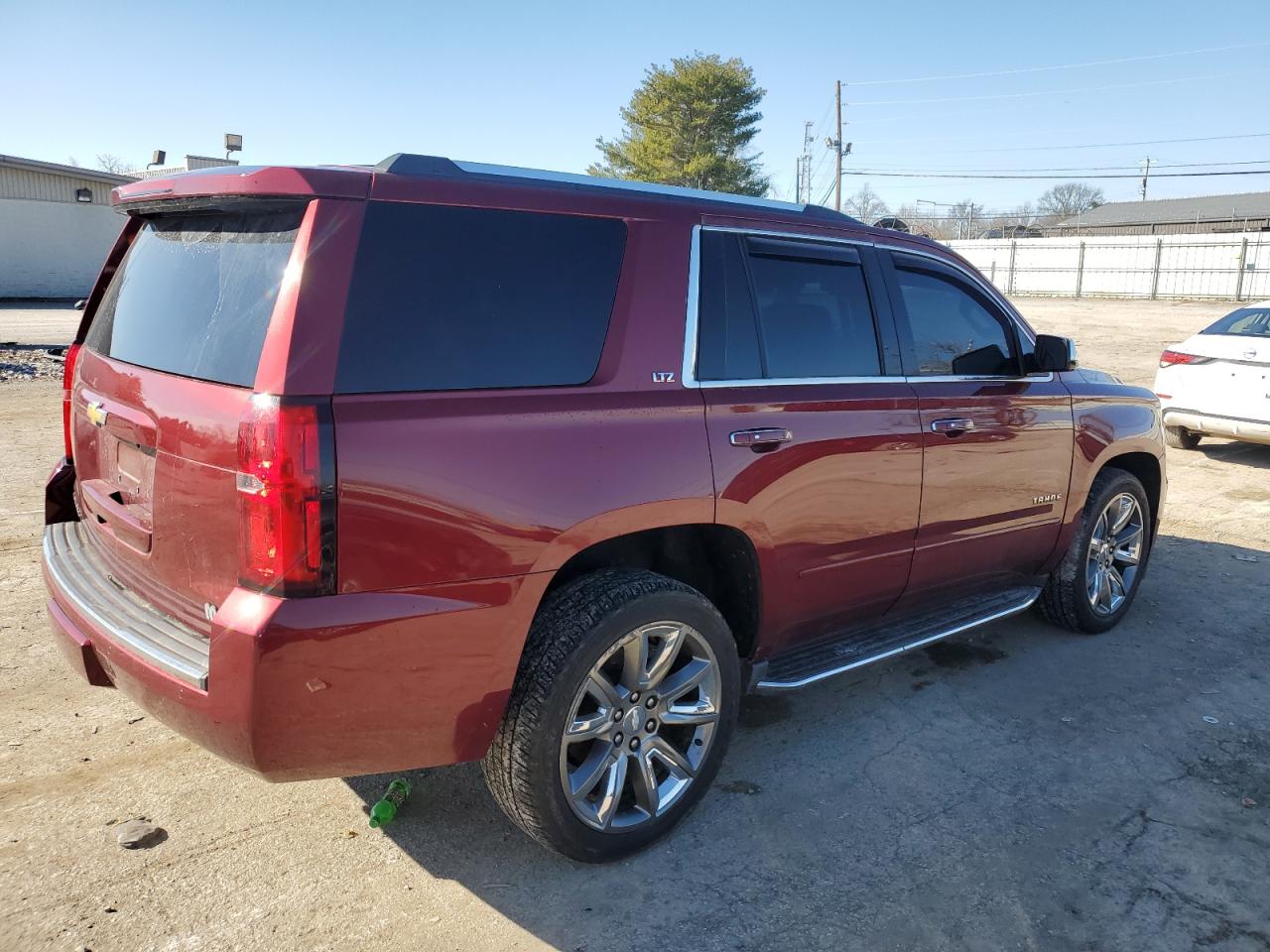 2016 Chevrolet Tahoe VIN 1GNSKCKC3GR281154 Copart auction photo, rear end / undercarriage damage thumbnail 3