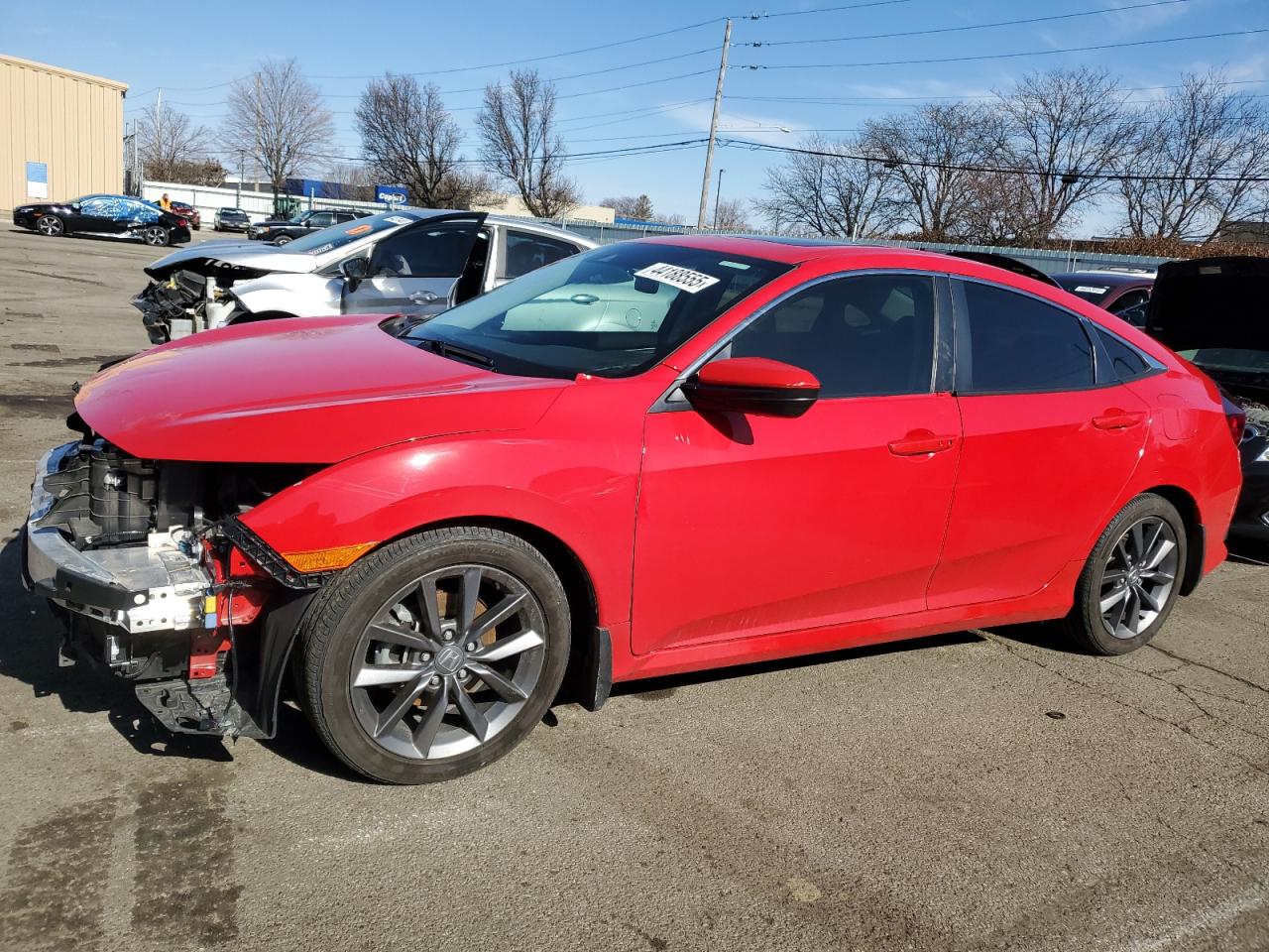 2020 Honda Civic VIN 2HGFC1F36LH680402