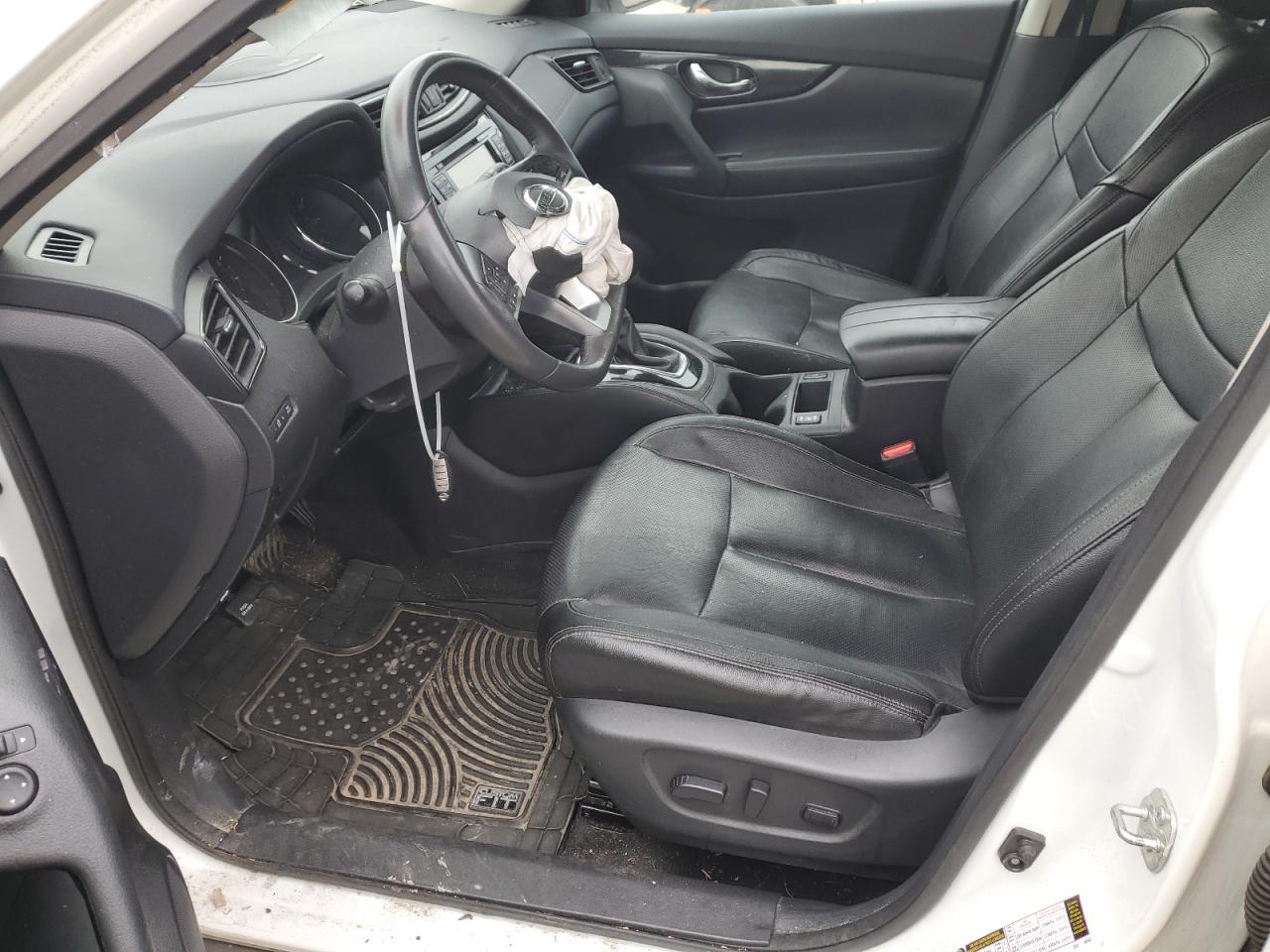 2017 Nissan Rogue VIN 5N1AT2MT4HC827341 Copart auction photo, front end damage thumbnail 7