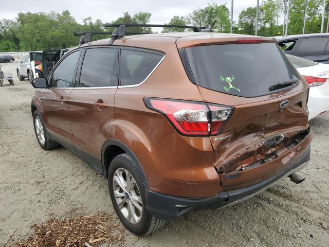 2017 Ford Escape VIN 1FMCU0GD7HUC87802 Copart auction photo, rear end damage thumbnail 2
