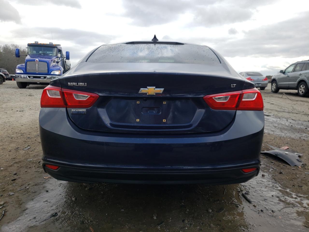 2017 Chevrolet Malibu VIN 1G1ZE5ST9HF248505 Copart auction photo, side / front end damage thumbnail 6