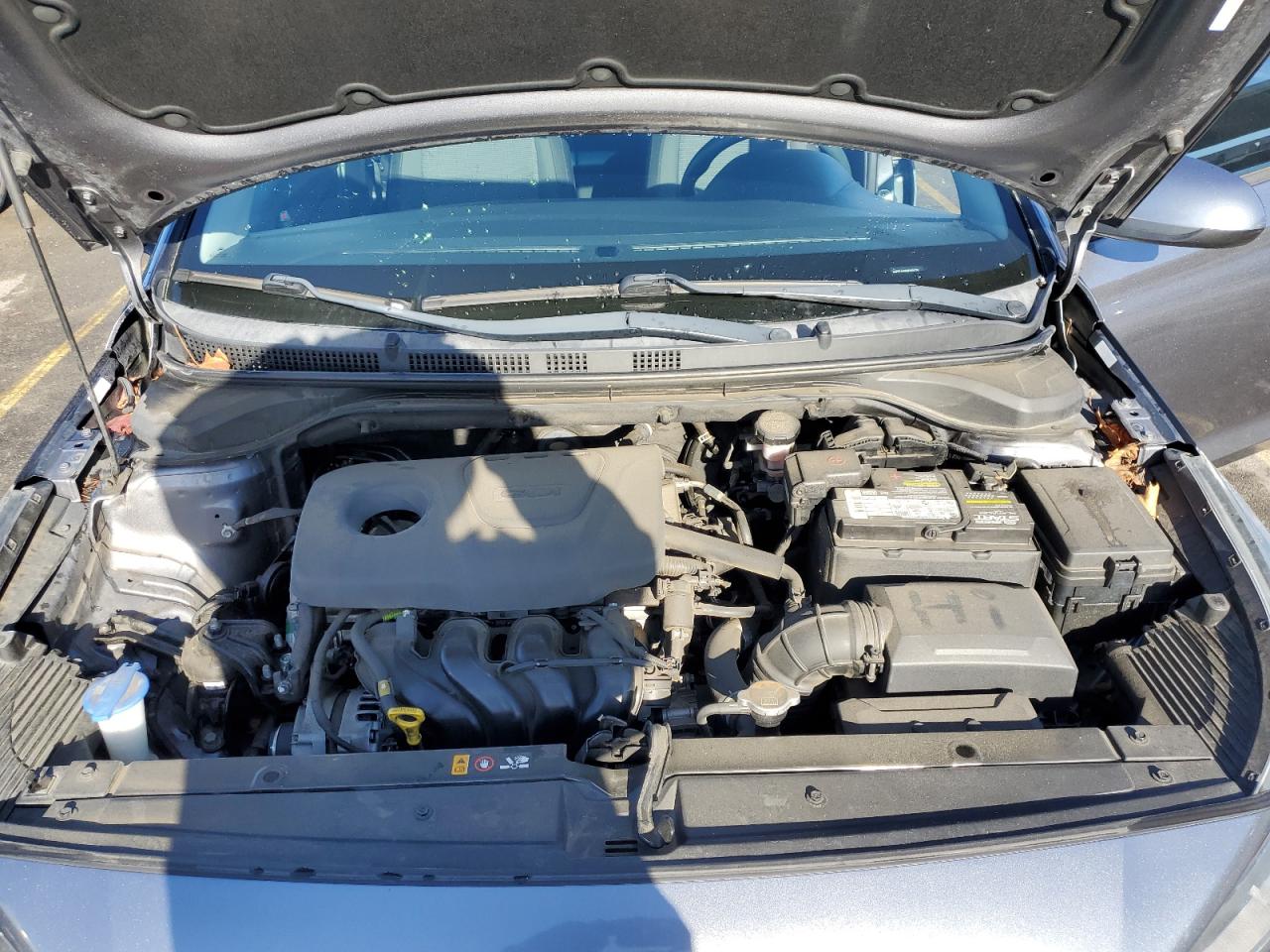 2018 Hyundai Accent VIN 3KPC24A33JE018279 Copart auction photo, rear end / front end damage thumbnail 11