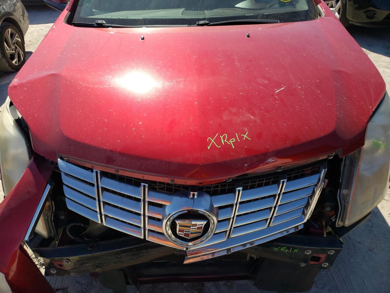 2014 Cadillac SRX VIN 3GYFNBE31ES560436 Copart auction photo, front end damage thumbnail 12