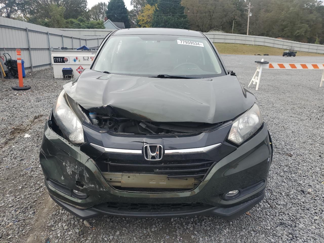 2016 Honda HR-V VIN 3CZRU6H53GM765929 Copart auction photo, all over damage thumbnail 5