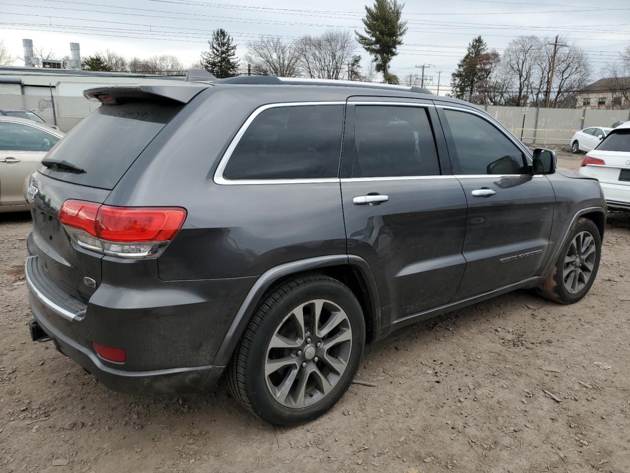 2017 Jeep Grand Cherokee VIN 1C4RJFCT5HC874593 Copart auction photo, vandalism / top/roof damage thumbnail 3