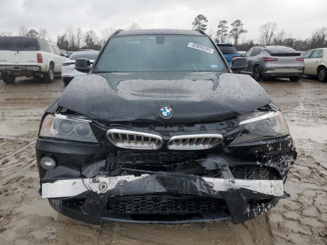 2013 BMW X3 VIN 5UXWX9C52D0A32022 Copart auction photo, front end damage thumbnail 5