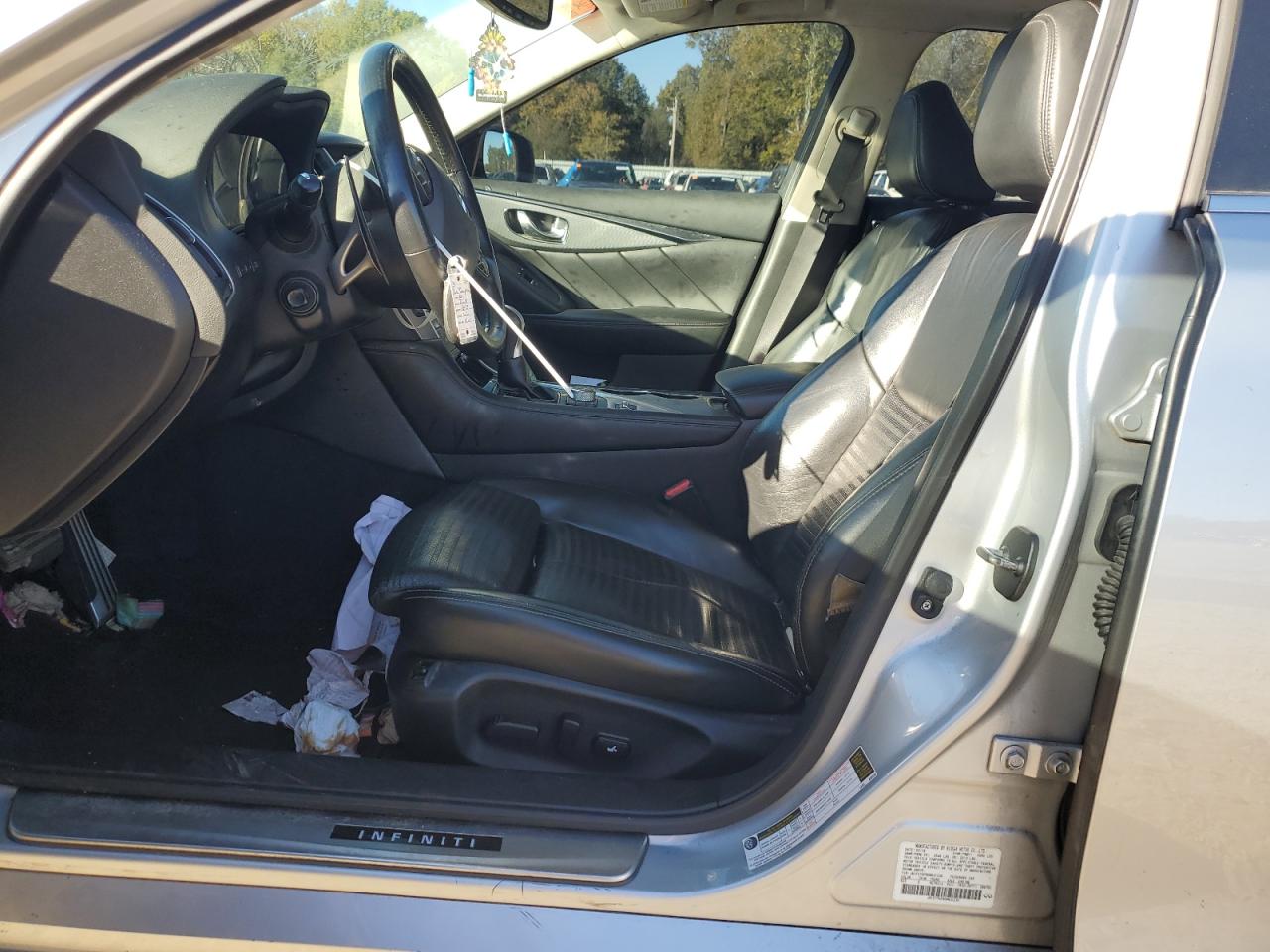2016 Infiniti Q50 VIN JN1FV7AP8GM421230 Copart auction photo, front end / mechanical damage thumbnail 7