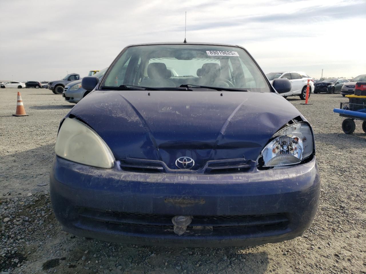 2003 Toyota Prius VIN JT2BK18U430081131 Copart auction photo, front end / side damage thumbnail 5