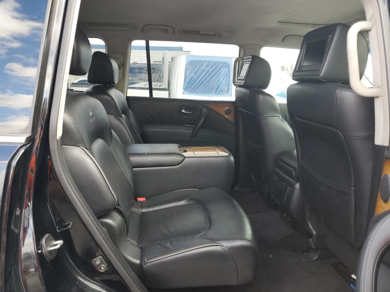 2012 Infiniti QX56 VIN JN8AZ2NF9C9516302 Copart auction photo, front end damage thumbnail 11