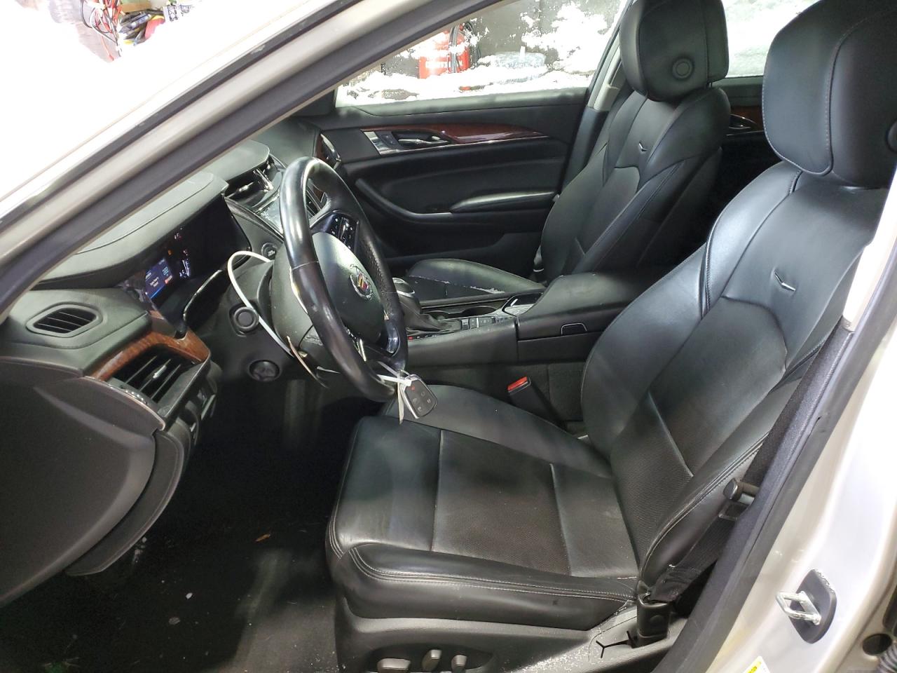 2014 Cadillac CTS VIN 1G6AX5SX2E0135689 Copart auction photo, front end damage thumbnail 7