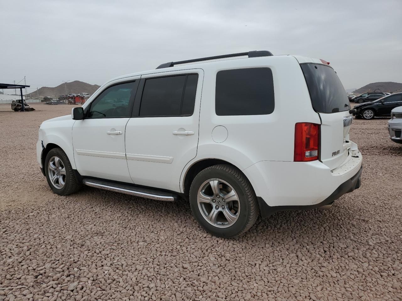 2013 Honda Pilot VIN 5FNYF3H60DB001846 Copart auction photo, front end / rear end damage thumbnail 2