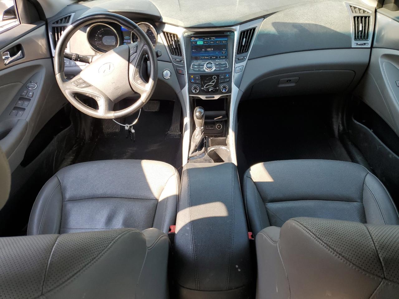 2011 Hyundai Sonata VIN KMHEC4A41BA014889 Copart auction photo, front end damage thumbnail 8