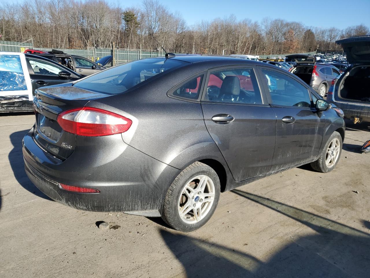 2018 Ford Fiesta VIN 3FADP4BJ9JM107949 Copart auction photo, front end damage thumbnail 3