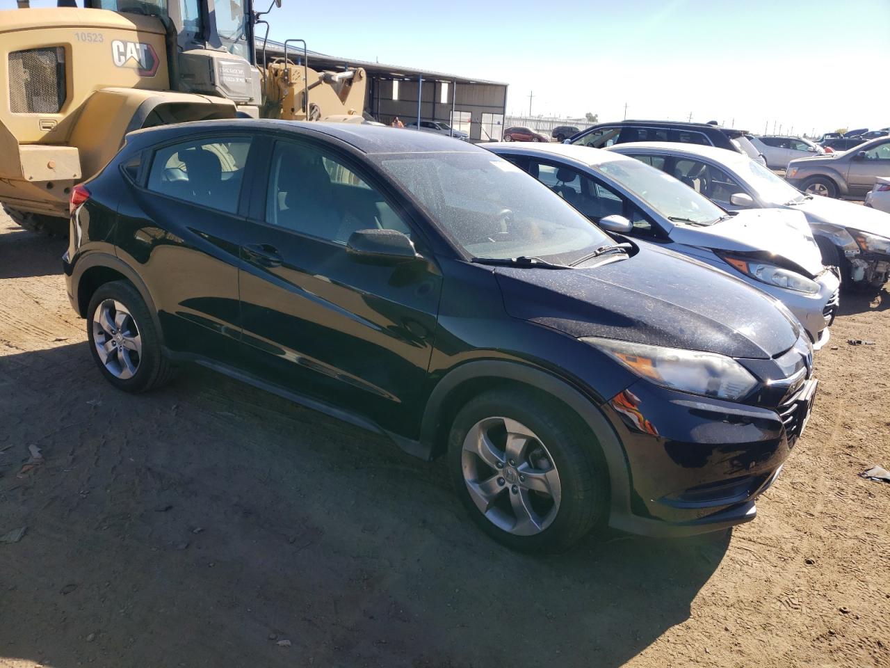 2017 Honda HR-V VIN 3CZRU6H30HG703046 Copart auction photo, hail damage thumbnail 4