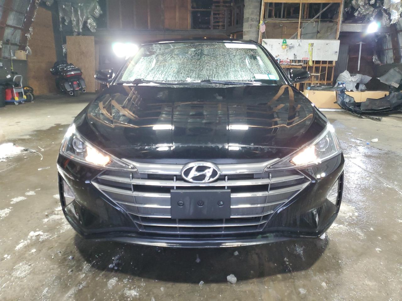 2020 Hyundai Elantra VIN KMHD74LF3LU079595 Copart auction photo, rear end damage thumbnail 5