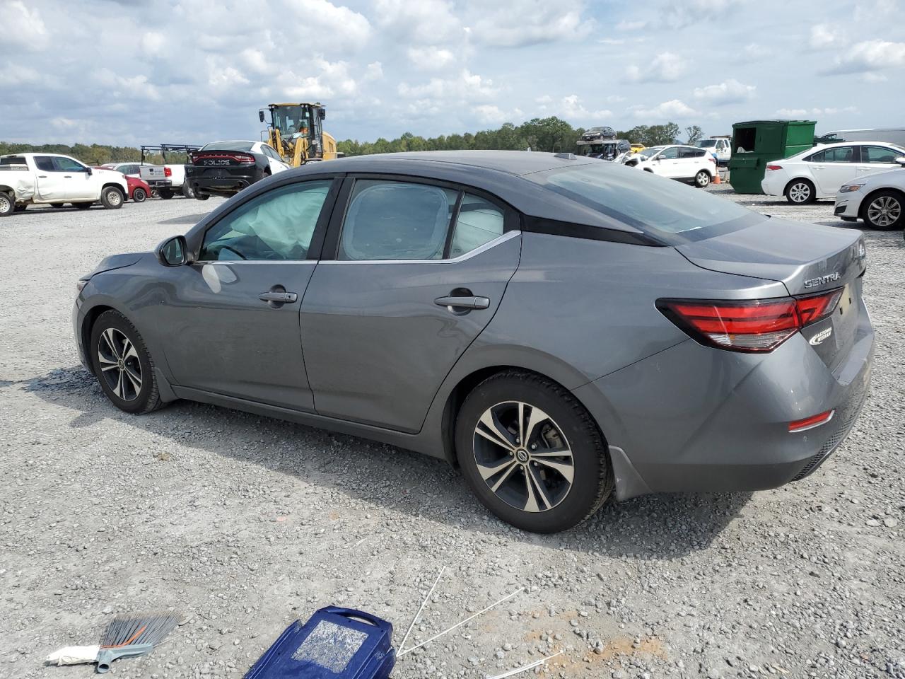 2021 Nissan Sentra VIN 3N1AB8CV6MY258378 Copart auction photo, front end / mechanical damage thumbnail 2