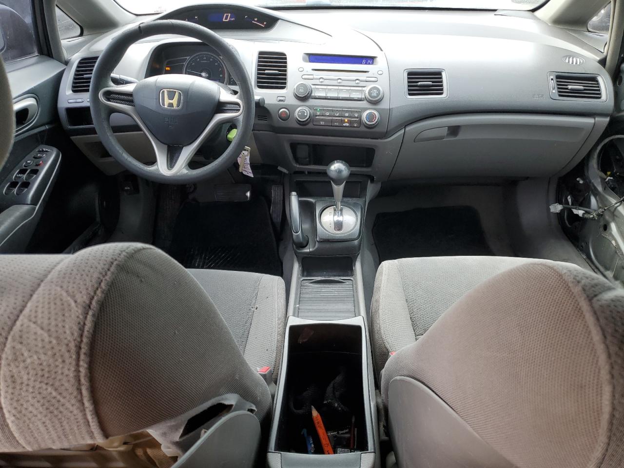 2010 Honda Civic VIN 19XFA1F36AE023144 Copart auction photo, front end / side damage thumbnail 8
