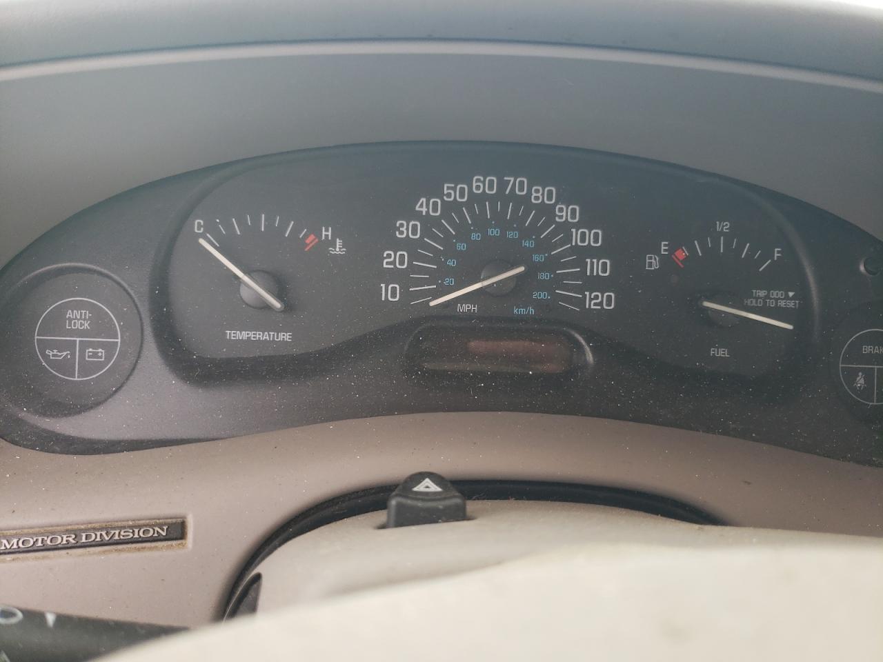 2001 Buick Century VIN 2G4WY55J411328962 Copart auction photo, front end / side damage thumbnail 9