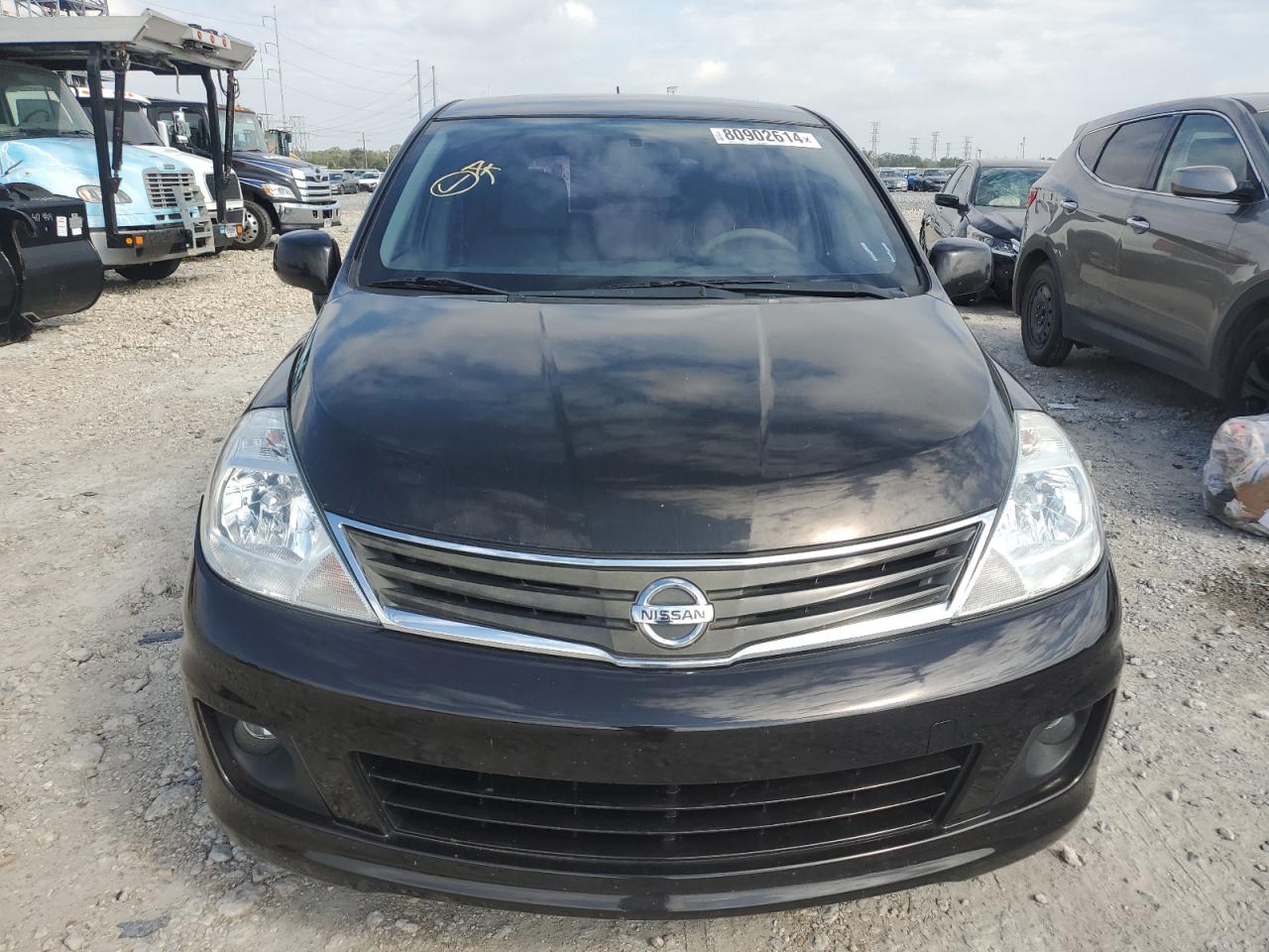 2011 Nissan Versa VIN 3N1BC1CP5BL457703 Copart auction photo, side damage thumbnail 5