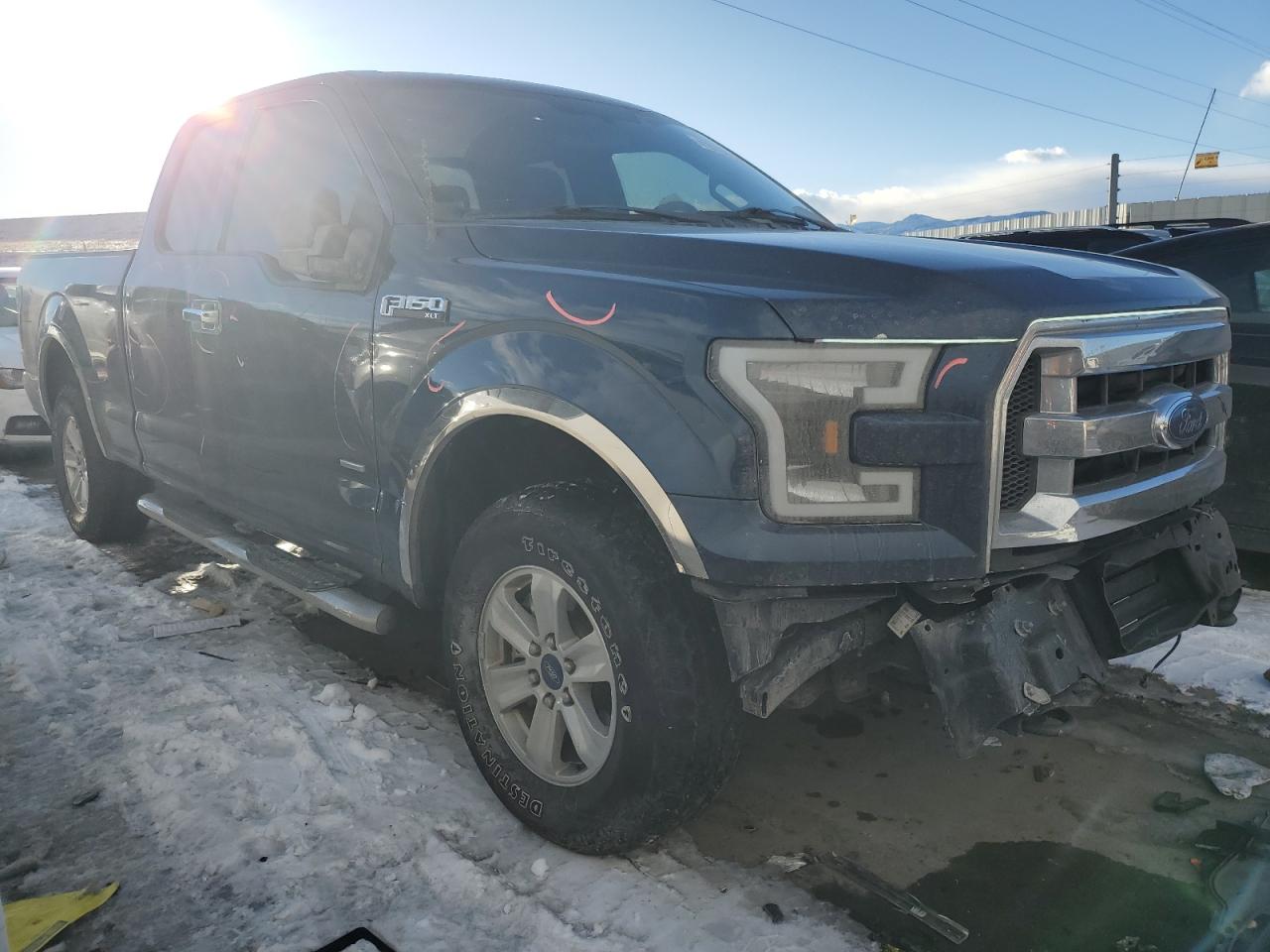 2016 Ford F-150 VIN 1FTEX1EP3GKF49851 Copart auction photo, front end damage thumbnail 4