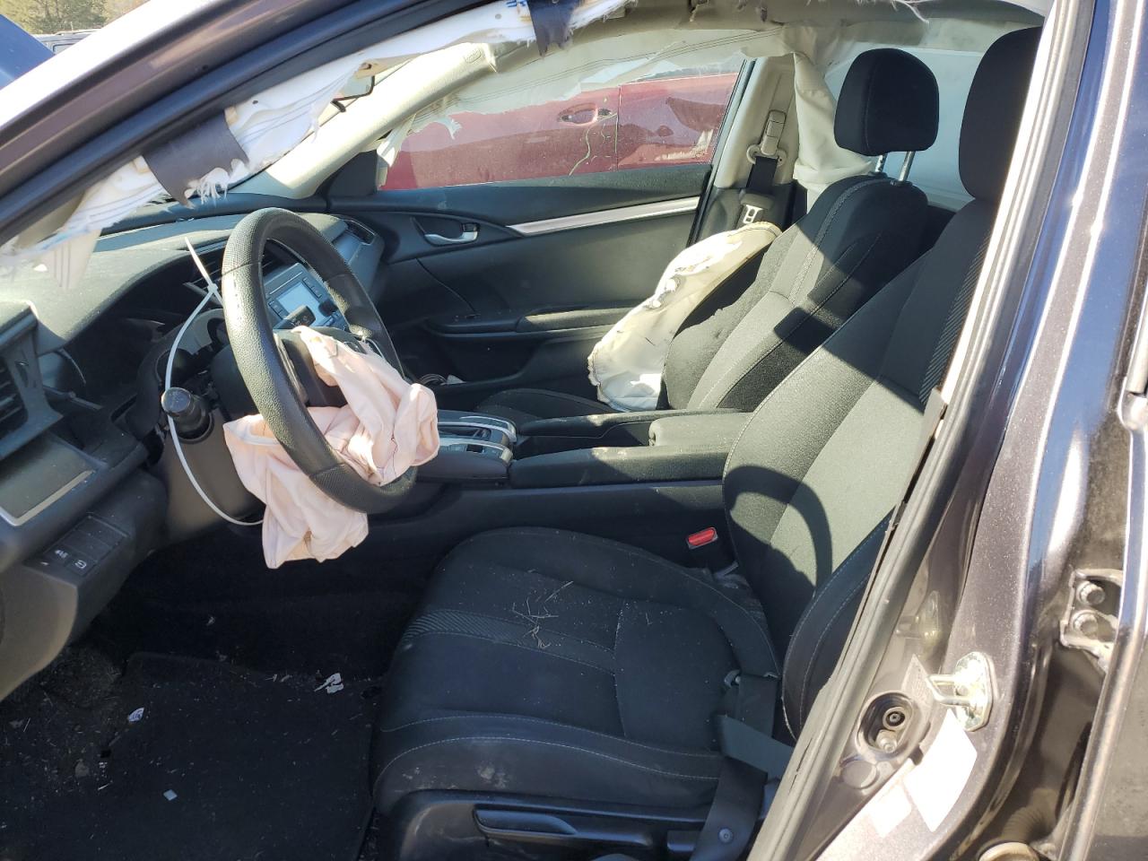 2017 Honda Civic VIN 19XFC2F52HE225104 Copart auction photo, front end damage thumbnail 7