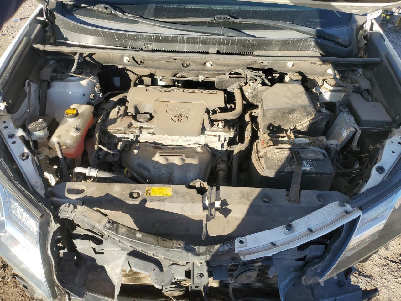 2013 Toyota RAV 4 VIN 2T3ZFREV5DW015044 Copart auction photo, front end / minor dent/scratches damage thumbnail 12