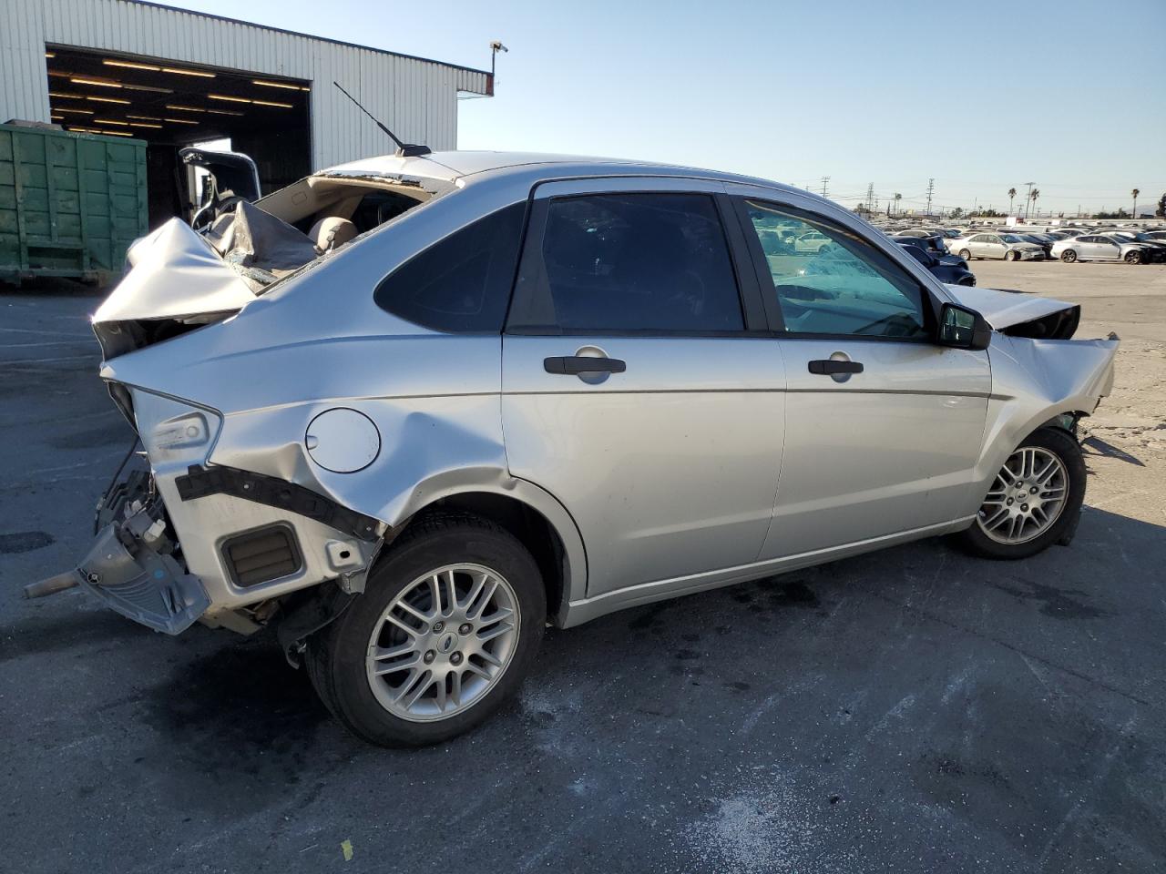 2010 Ford Focus VIN 1FAHP3FN7AW103035 Copart auction photo, rear end / front end damage thumbnail 3
