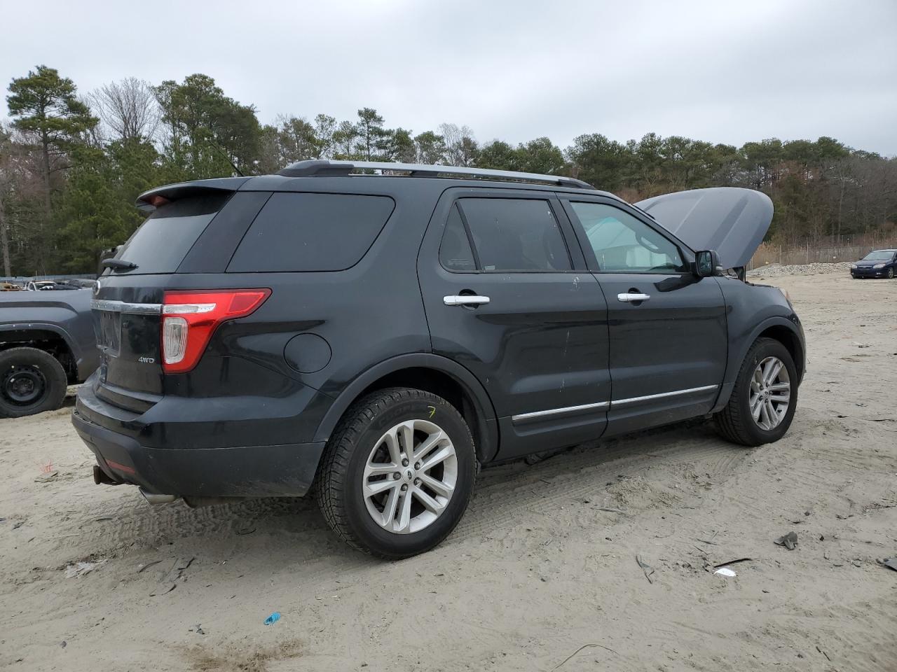 2013 Ford Explorer VIN 1FM5K8D84DGA96965 Copart auction photo, rear end / minor dent/scratches damage thumbnail 3