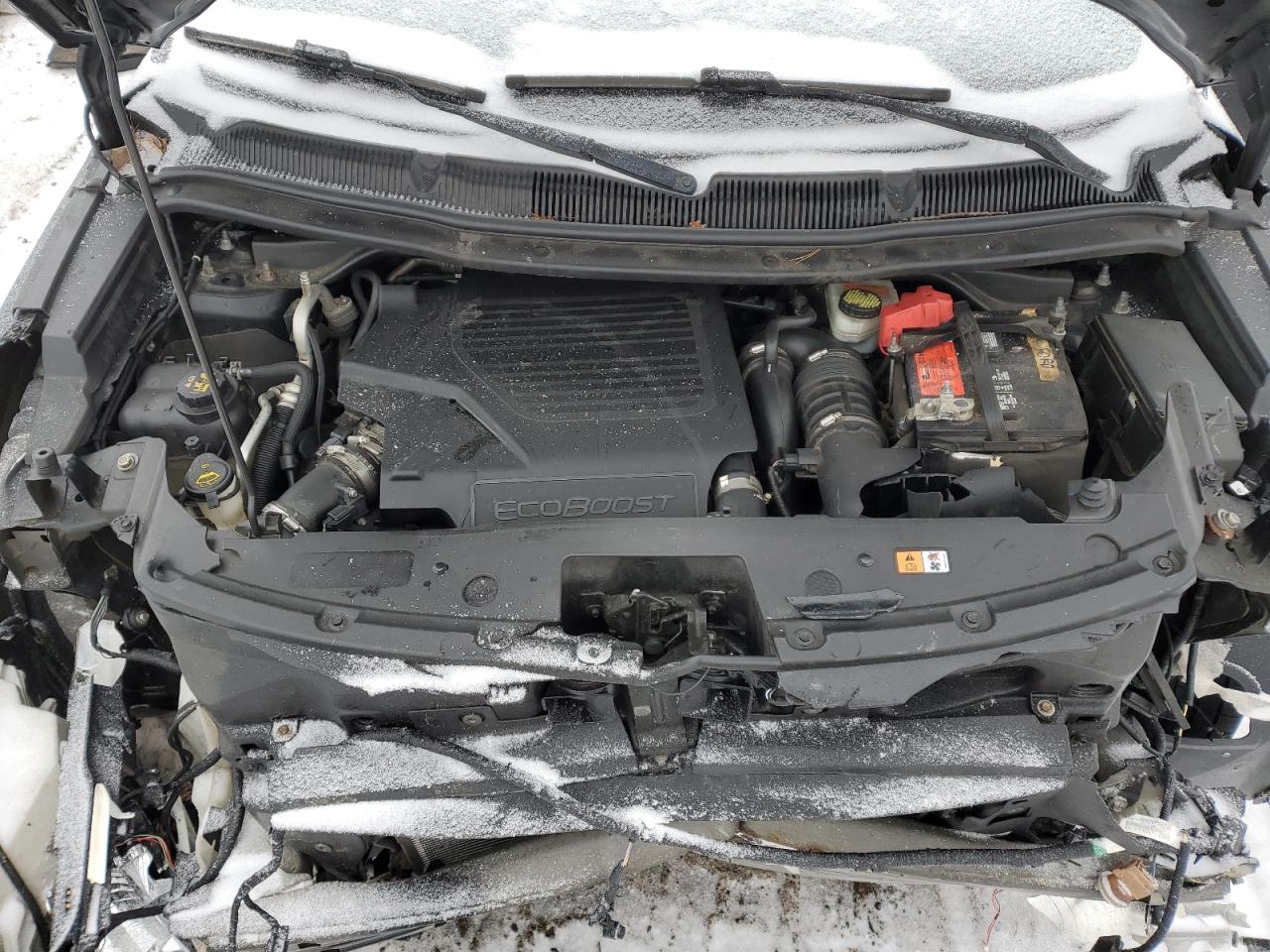 2016 Ford Explorer VIN 1FM5K8GT1GGA94160 Copart auction photo, front end damage thumbnail 14