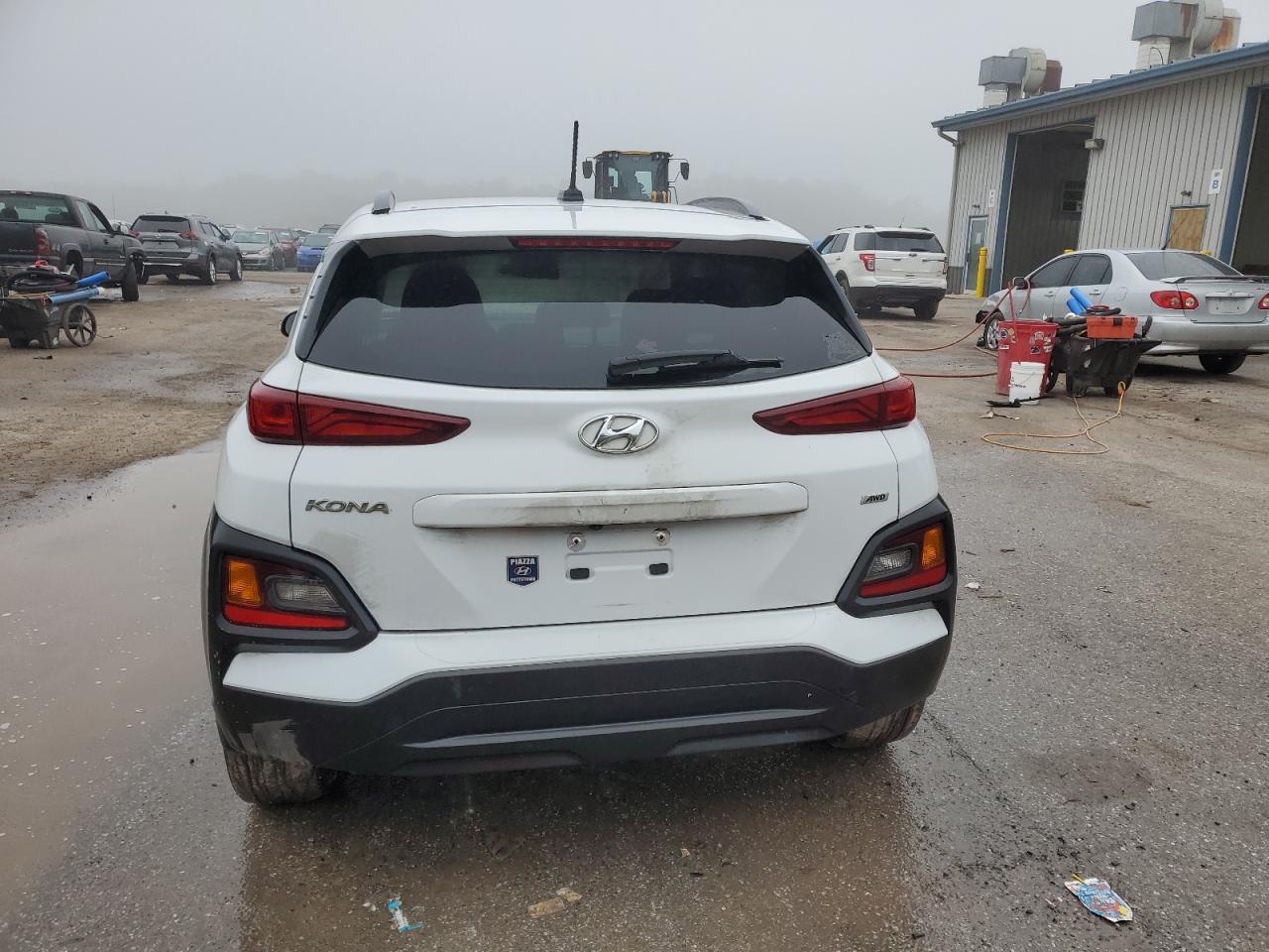 2019 Hyundai Kona VIN KM8K2CAA5KU377796 Copart auction photo, front end / minor dent/scratches damage thumbnail 6