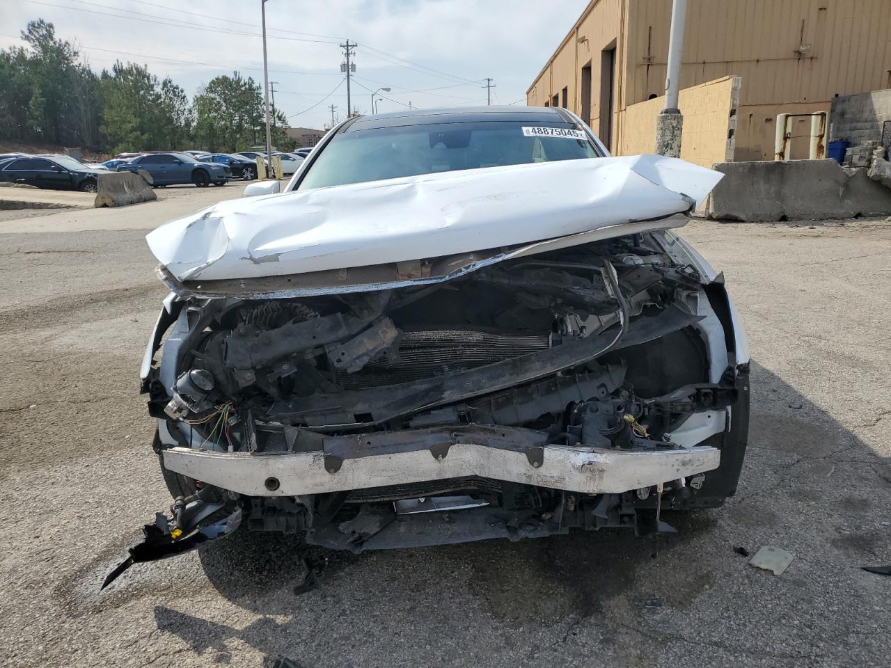 2017 Genesis G80 VIN KMHGN4JE1HU172474 Copart auction photo, front end / minor dent/scratches damage thumbnail 5