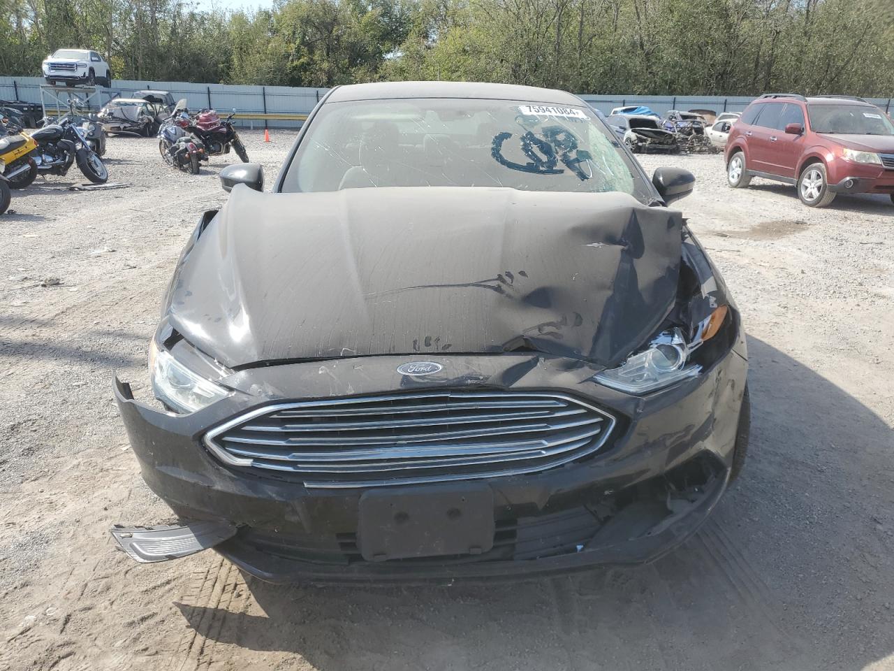 2017 Ford Fusion VIN 3FA6P0G71HR334998 Copart auction photo, front end / minor dent/scratches damage thumbnail 5