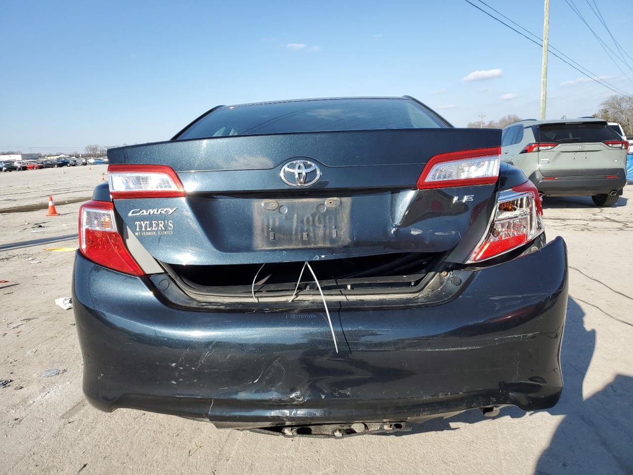 2012 Toyota Camry VIN 4T4BF1FK0CR175448 Copart auction photo, rear end damage thumbnail 6