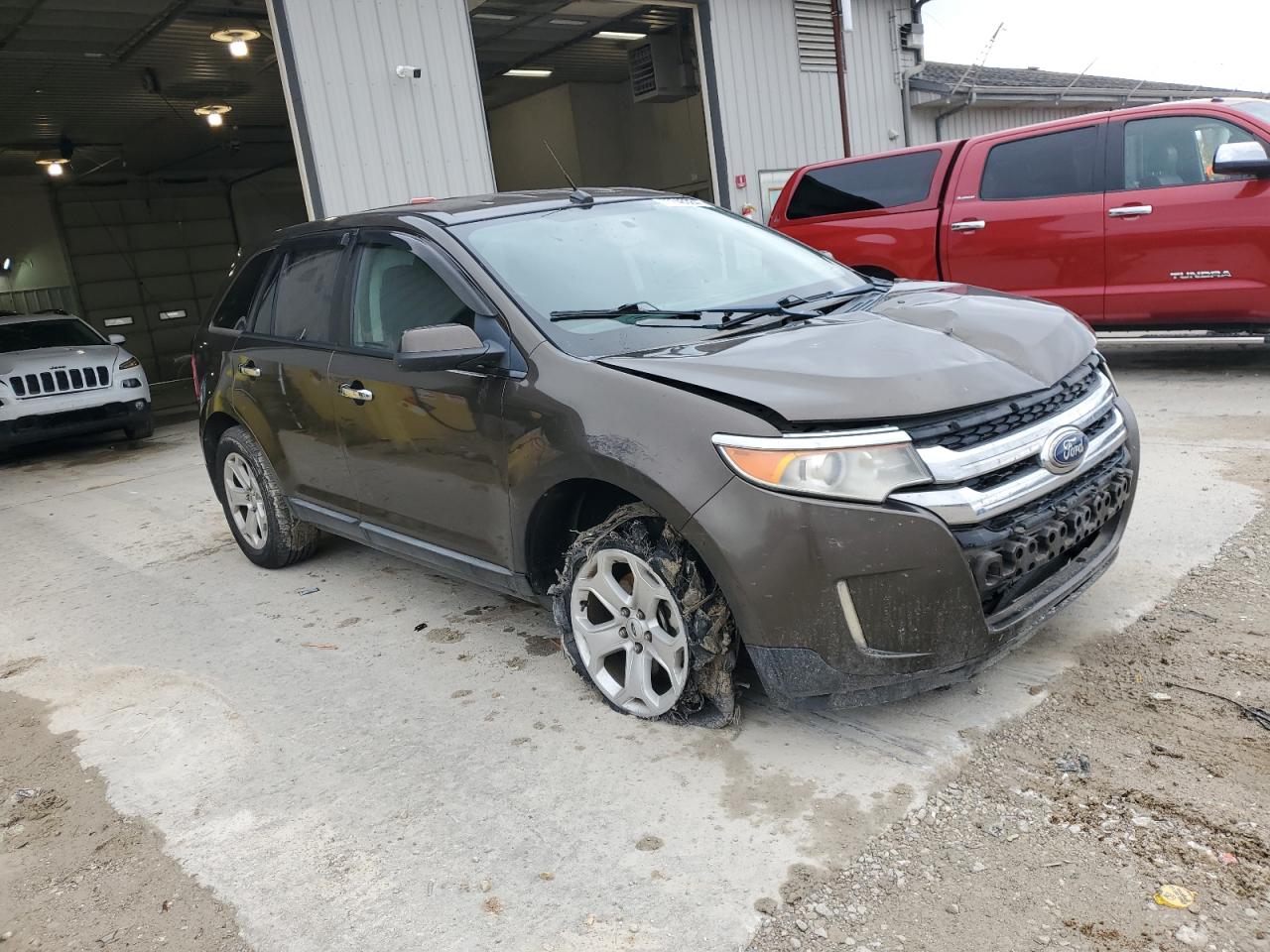 2011 Ford Edge VIN 2FMDK4JC0BBB00740 Copart auction photo, all over / front end damage thumbnail 4