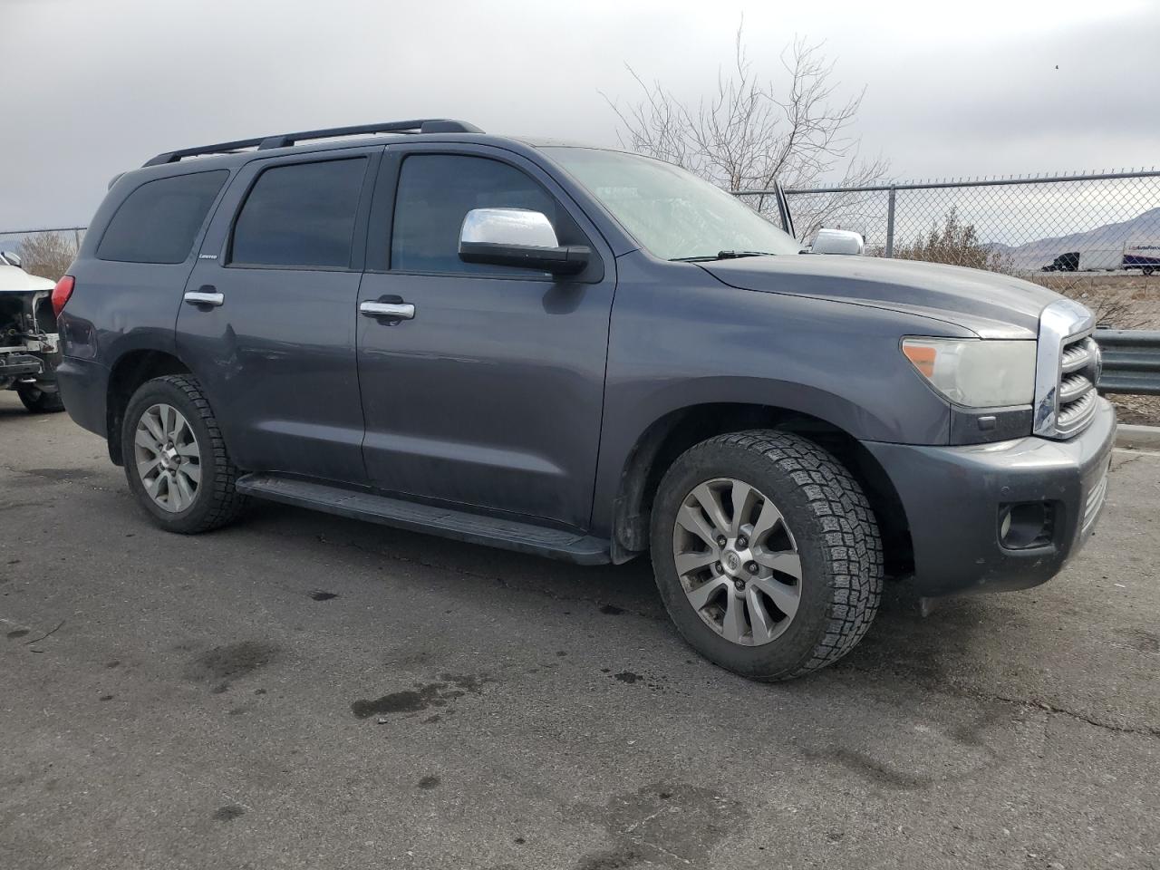 2012 Toyota Sequoia VIN 5TDJY5G1XCS068137 Copart auction photo, side / rear end damage thumbnail 4