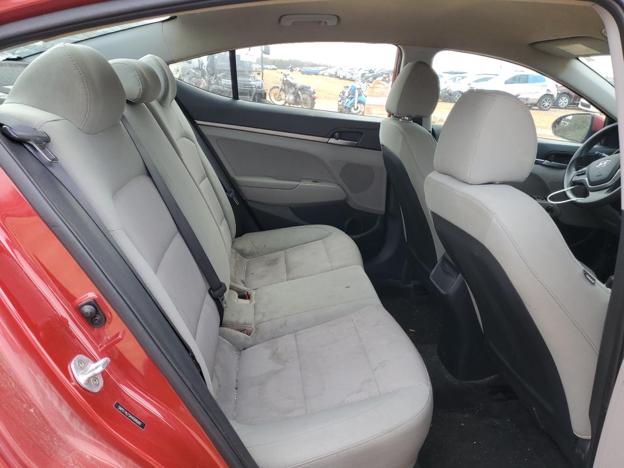 2017 Hyundai Elantra VIN 5NPD74LF5HH088689 Copart auction photo, rear end damage thumbnail 10