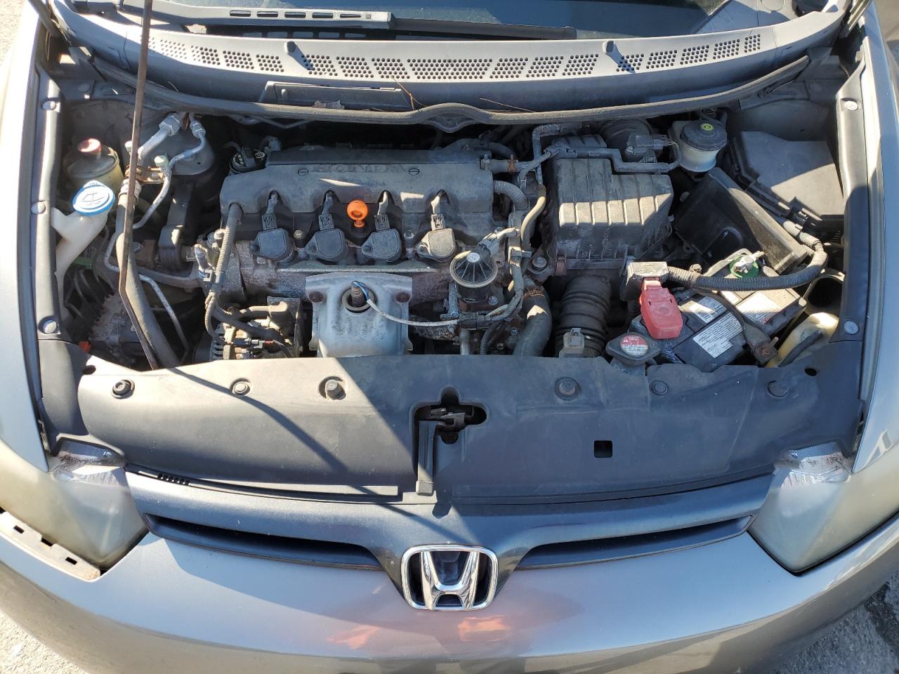2007 Honda Civic VIN 2HGFG12697H505314 Copart auction photo, rear end / front end damage thumbnail 11