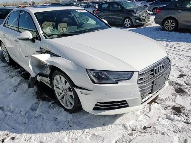 2017 Audi A4 VIN WAUANAF42HN016024 Copart auction photo, front end / side damage thumbnail 13