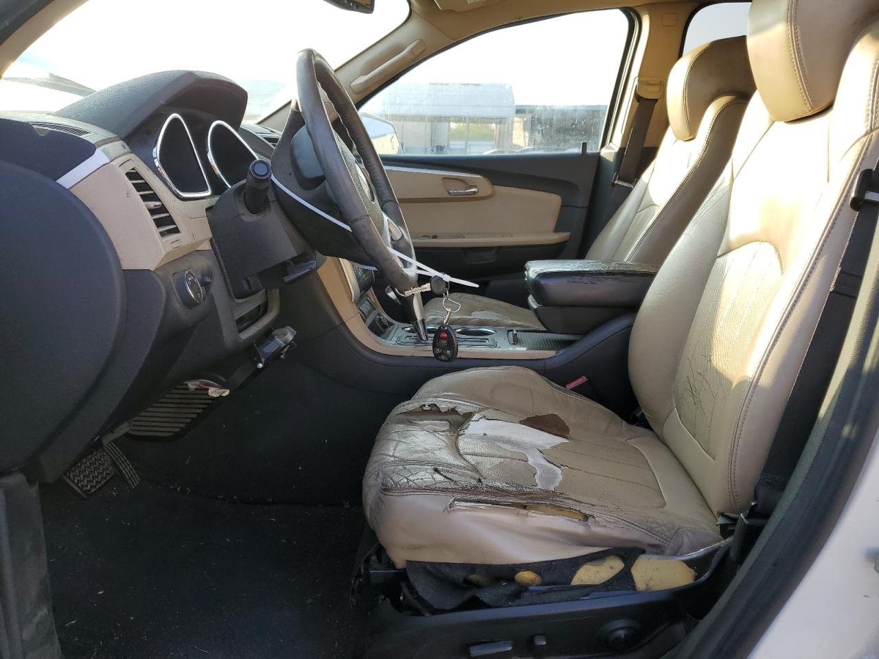 2012 Chevrolet Traverse VIN 1GNKRLED3CJ336646 Copart auction photo, mechanical damage thumbnail 7