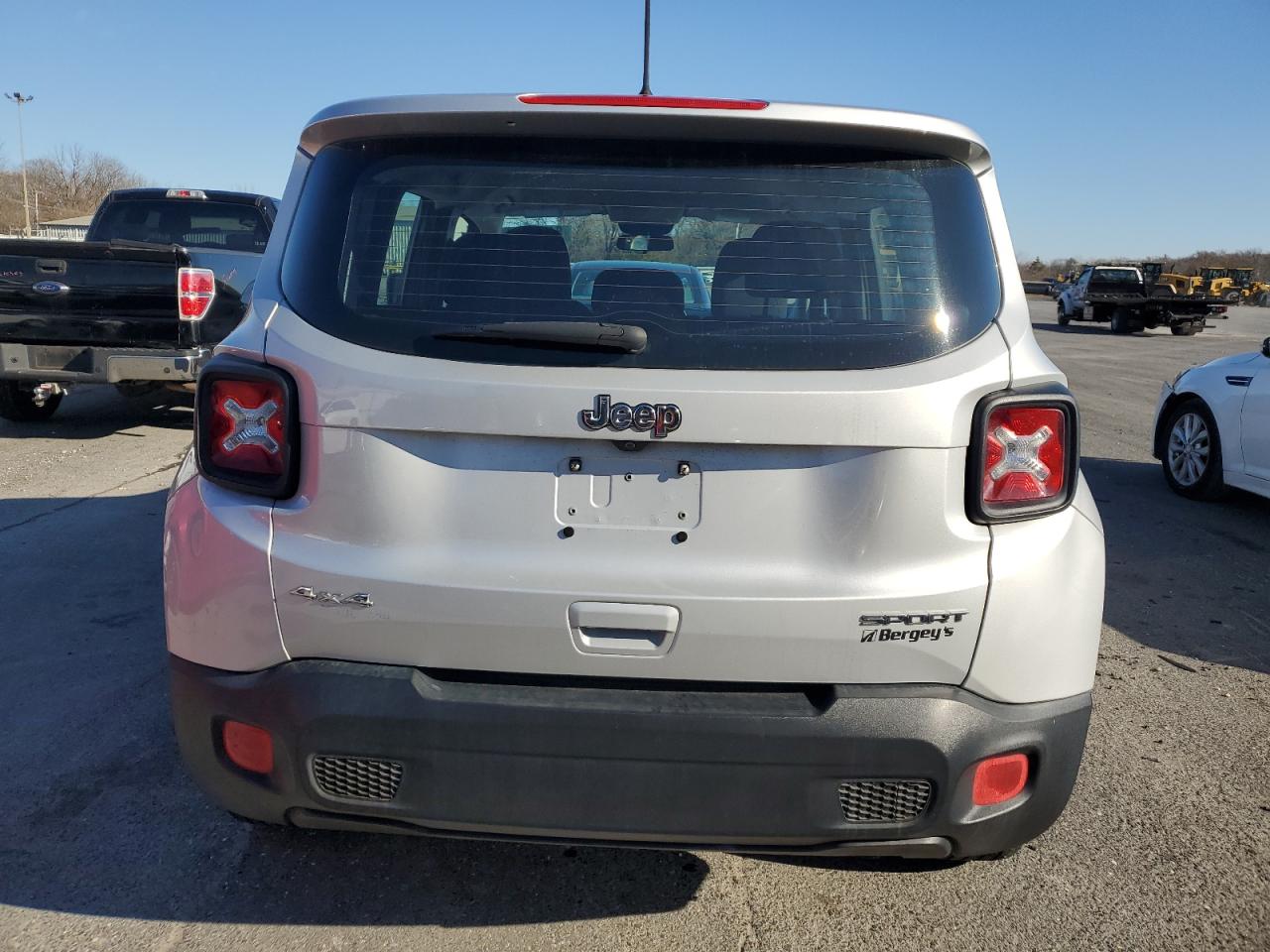2018 Jeep Renegade VIN ZACCJBAB9JPJ48002 Copart auction photo, front end damage thumbnail 6