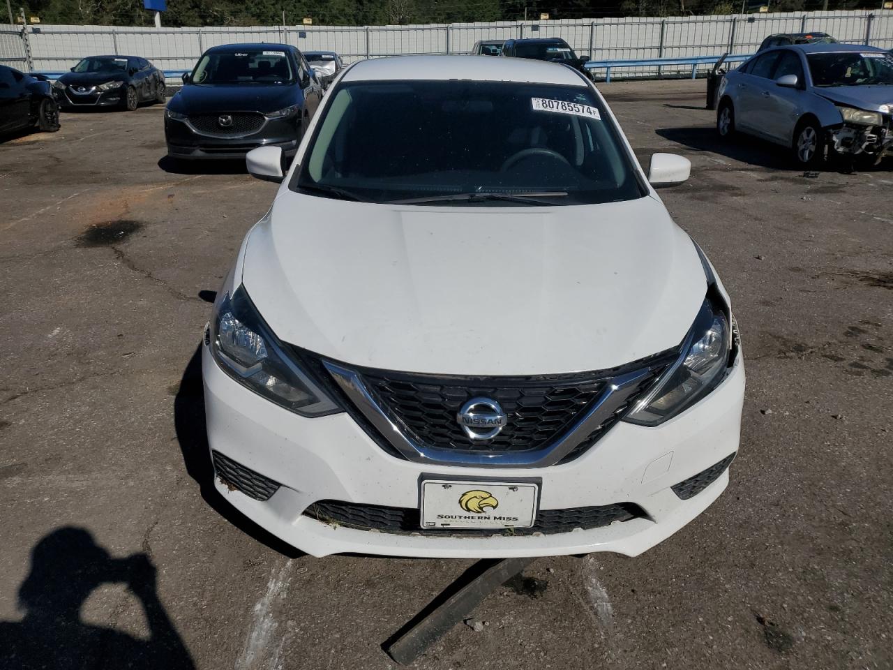 2017 Nissan Sentra VIN 3N1AB7APXHY334172 Copart auction photo, front end / side damage thumbnail 5