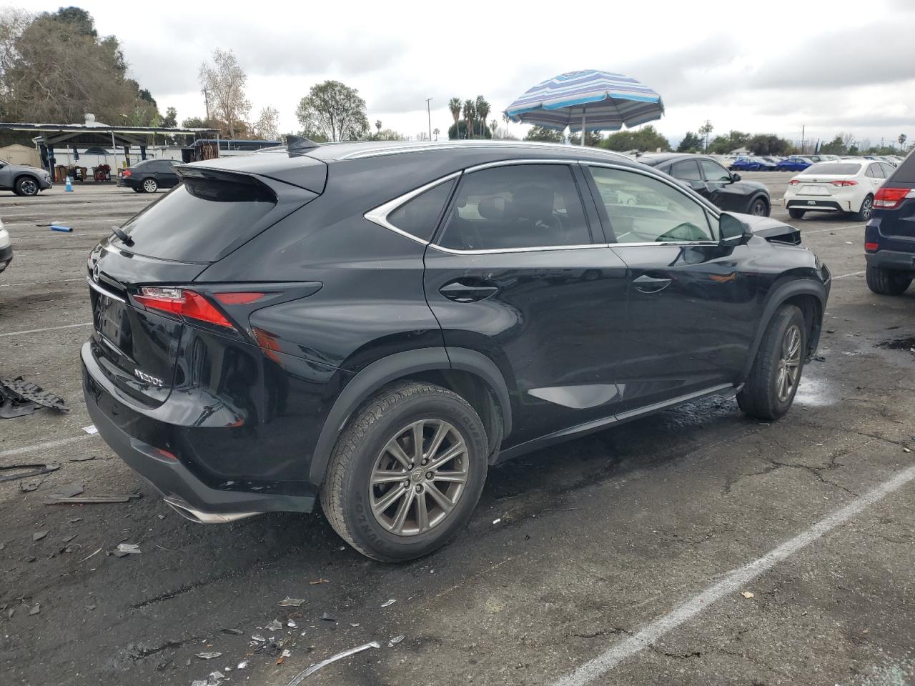 2017 Lexus NX VIN JTJYARBZXH2067413 Copart auction photo, front end / minor dent/scratches damage thumbnail 3