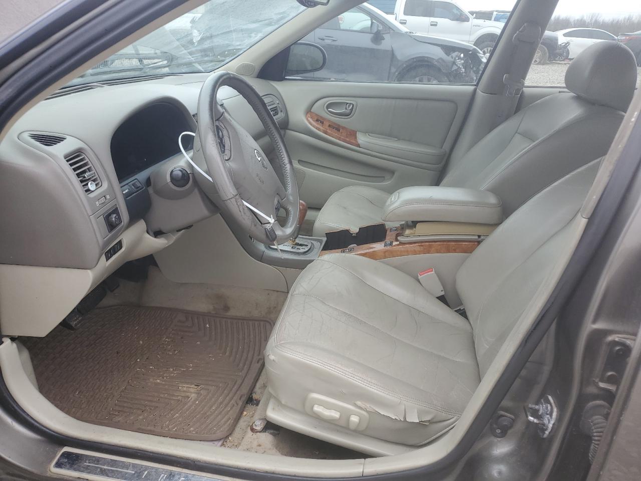 2002 Infiniti I VIN JNKDA31AX2T025219 Copart auction photo, front end / rear end damage thumbnail 7