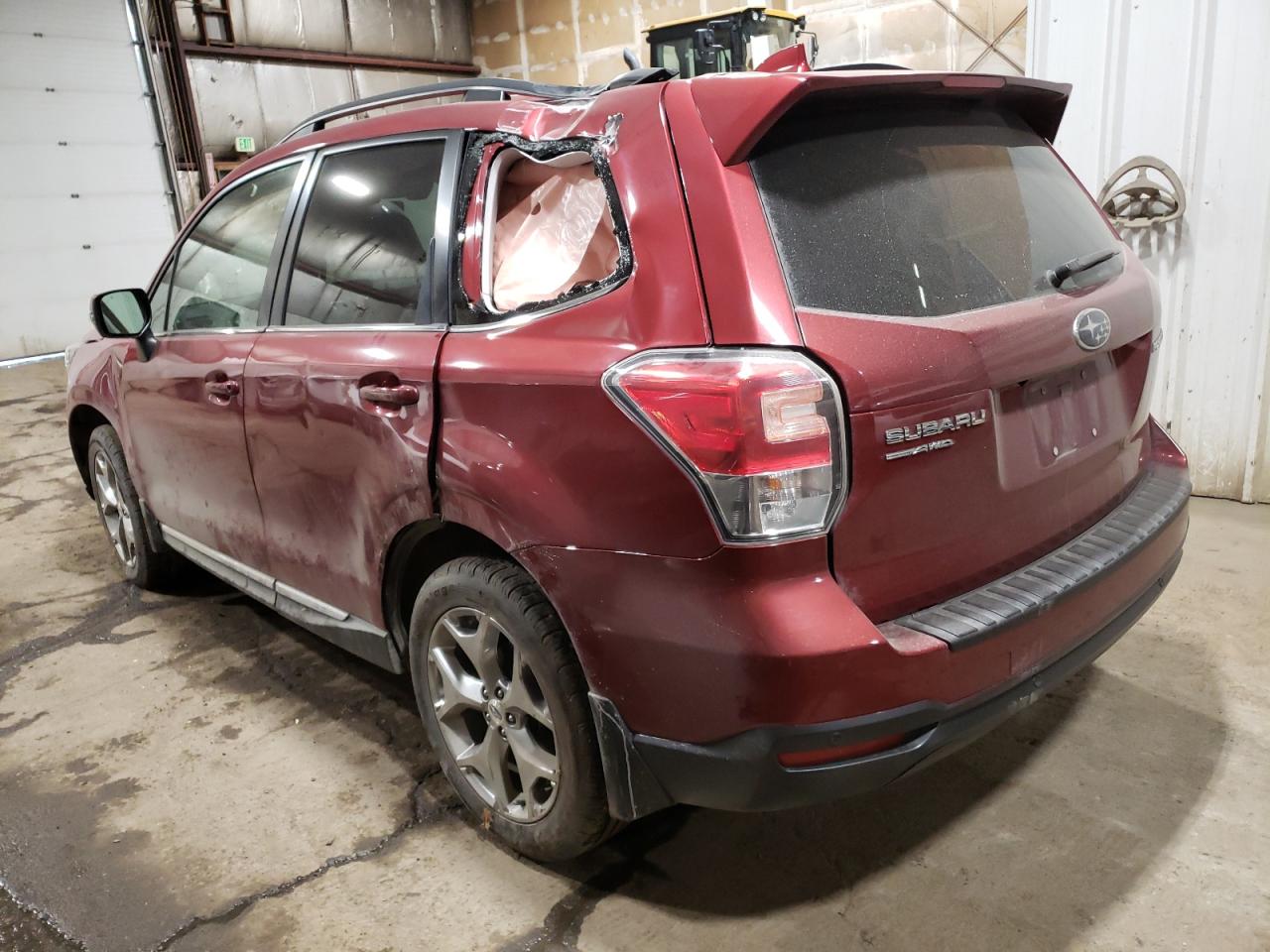 2018 Subaru Forester VIN JF2SJAWC9JH609122 Copart auction photo, rollover damage thumbnail 2