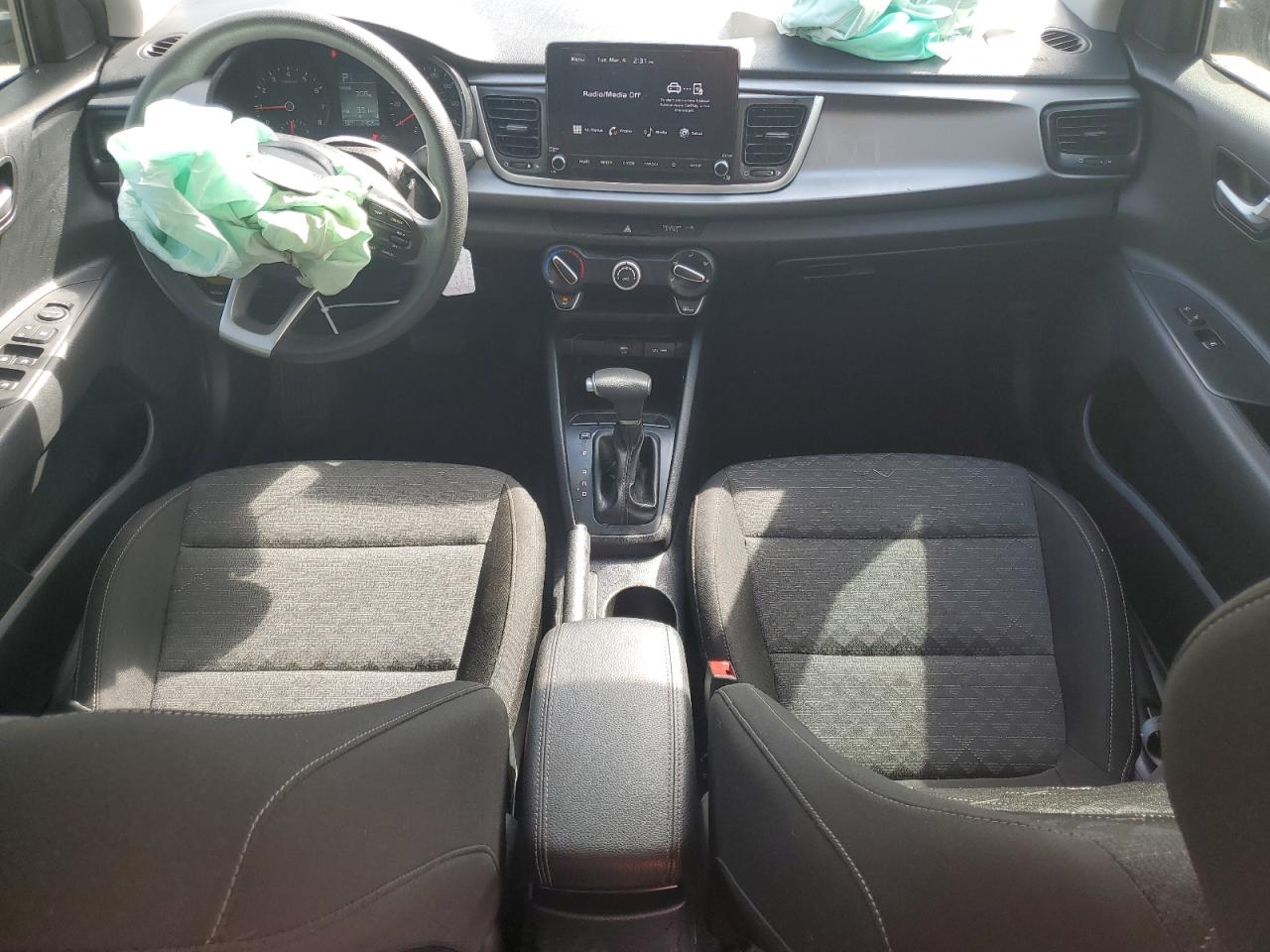 2023 KIA Rio VIN 3KPA24AD7PE592716 Copart auction photo, front end / minor dent/scratches damage thumbnail 8